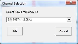7-1 SounderSuite-USB: PostSurvey 7 Channel The Channel menu item, and similarly, the Channel tool bar button provide access to a control dialog used to activate additional channel