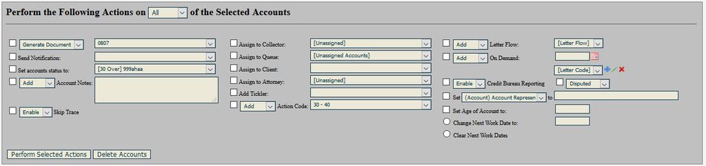 Bulk Account Manager Filters The bulk acount manager tool (found under the Simplicity tools menu) lets you make changes to