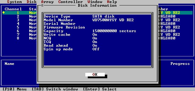 RocketRAID 4320 BIOS Utility Press [ALT + S] to open the System menu in the figure 1; then select Supervisor mode, and press ENTER. This will open the user authentication interface.