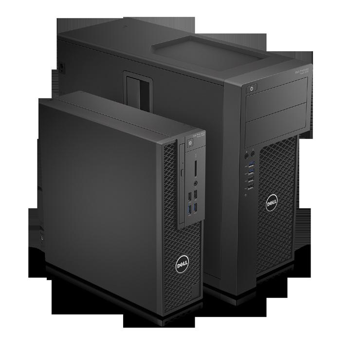 Meet the Dell Precision Fixed Workstation Family A great mind deserves a great machine.