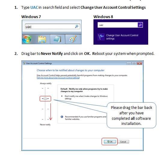 A. How to Disable User Account Control
