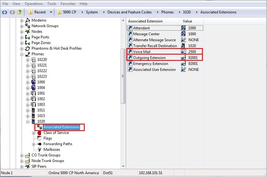 Figure 5 Settings for Associated Extensions Flags The use of Flags can differ