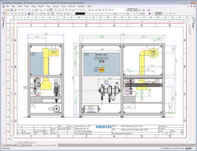 Technical data Functions Advantages and program components Easy, user-friendly operator guidance Online help Zoom, grid, clipboard, navigation window, etc.