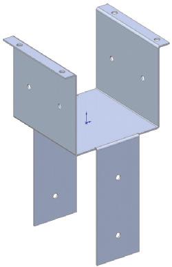 Sheet Metal Topics Chapter 13: Sheet Metal Parts Post Cap 13-1 Tools Needed 13-2 Creating the Base Sketch 13-3 Extruding the Base Flange 13-3 Creating