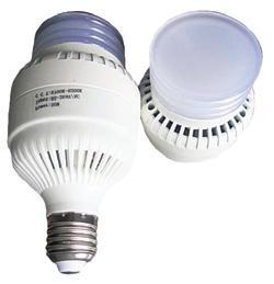 High Lumen Bulbs 50W 3700 LUMENS 6000K E26 with E39 mogul adapter Lumens: 3700 Fixture Color: White Watts: 50 Fixture Material: PC/Aluminum Item Code: BLB-45606 Light Color (Kelvin): 6000 Lifetime