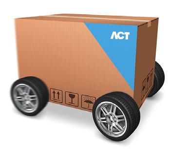 Industry Leading Support 5 Year Warranty All equipment designed and manufactured by ACT is renowned for its reliability, ease of installation and usability.