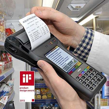 Image 03 Mobile POS for a wide range of tasks The robust Casio IT-9000 multifunctional terminal is ideal