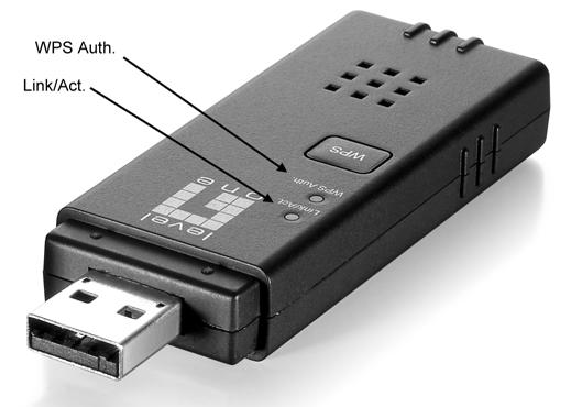 Hardware Installation Installation Procedure for USB Adapter You should install the supplied software BEFORE inserting the Wireless USB Adapter when using Windows 2000, XP or Vista.