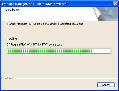 When you are ready to install Transfer Manager.NET click Next.