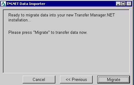 19. The next dialog box asks you to verify the directory location of Transfer Manager.NET. This is also the default installation directory. Click Next. 20.