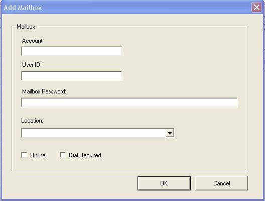 Setting Up Your Mailbox Use the following procedure to set up your mailbox with your agency s codes. This information allows for the automated login and retrieval of your electronic data from IVANs.