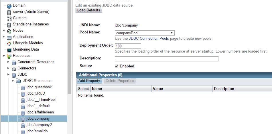 Change the following generated source code snippet as shown below <sql:query var="result" datasource="jdbc/company">