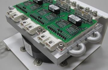 Electronic Cooling of Industrial Power Converters for Buses