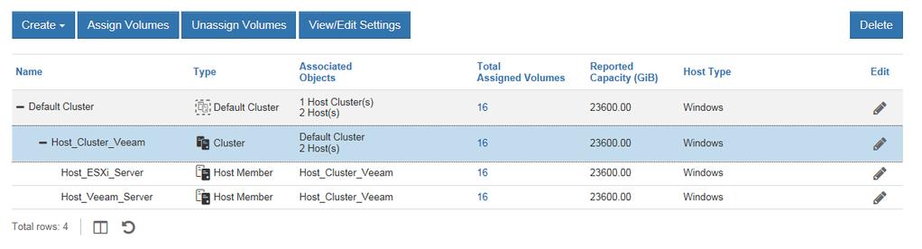 8.2 NetApp E-Series Storage Host Mapping Configuration for Direct SAN Access On the E-Series or EF-Series system that hosts the virtual environment s storage, verify that the Veeam backup server is