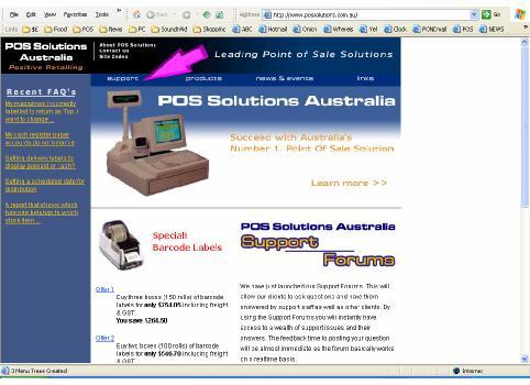 UPDATING YOUR POS SOLUTIONS NEWSAGENCY SYSTEM The POS SOLUTIONS DOS NEWSAGENCY system is regularly updated to combat bugs that may occur and to add new features to make doing business easier.