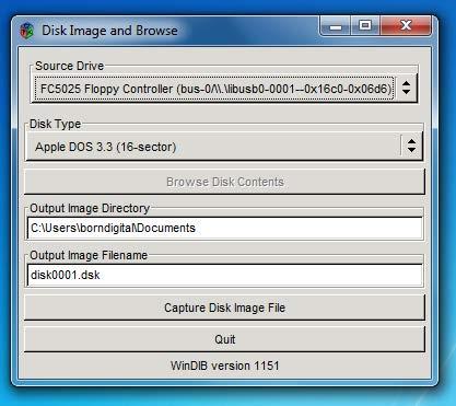 3.5.2 Create disk image for 5.25 inch Floppy Disks Make sure 5.