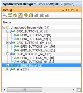 Step 2: Probing and Adding Debug IP 8. Under New Project Summary, ensure that all the settings are correct and click Finish. Add Debug Nets to the Project 1.