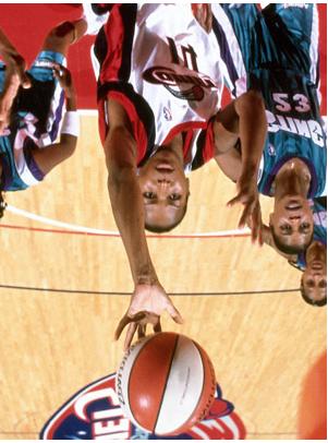 Cynthia Cooper played for the WNBA Houston Comets. In 1998, she scored 680 points by hitting 413 of her 1-point, 2-point, and 3-point attempts. She made 40% of her 160 3-point attempts.