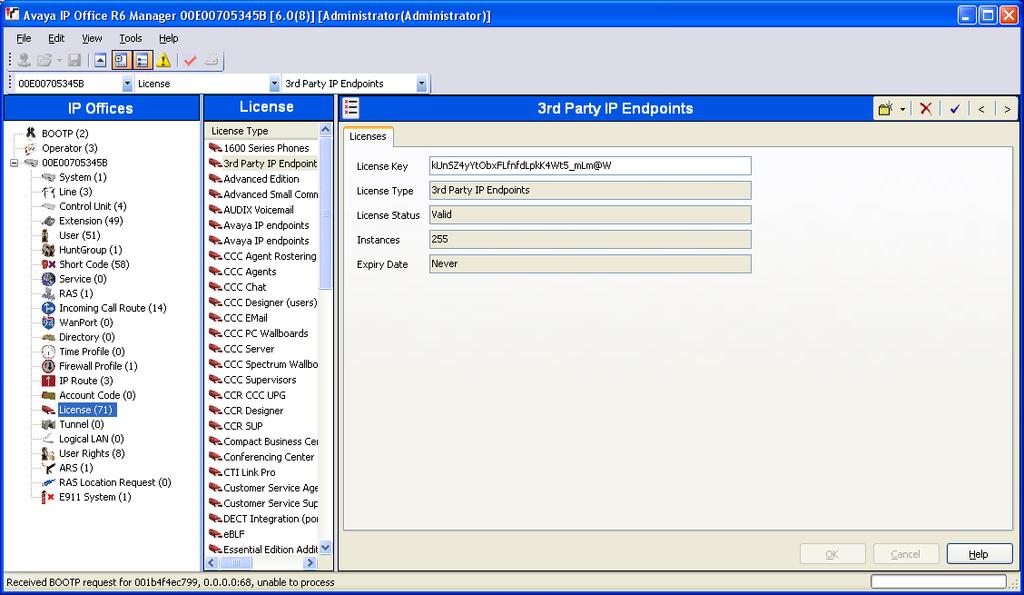 4. Configure Avaya IP Office All the configuration changes in this section for Avaya IP Office are performed through the Avaya IP Office Manager.