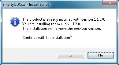 3 Exceptions to the typical (above) installation process. 2.3.1 If a previous (older) version of
