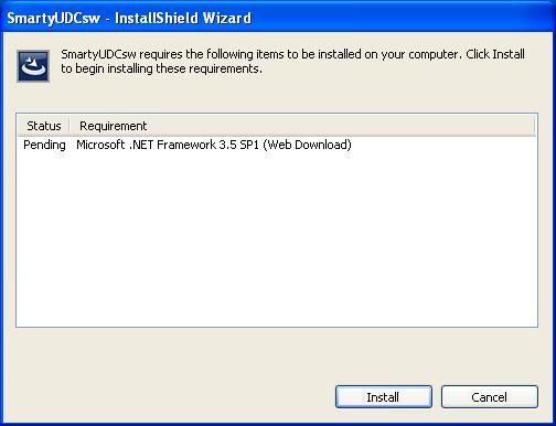2.3.3 Should Windows on your PC not have already the Microsoft.NET Framework 3.