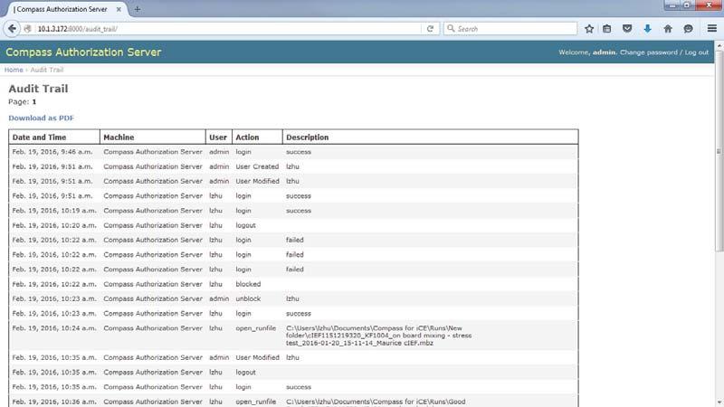 Select View Audit Trail from the Site Administration home page to access it.