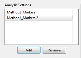 pi Markers Analysis Settings page 363 NOTES: We recommend using the Compass for ice default values. These settings are included in the default Markers group.