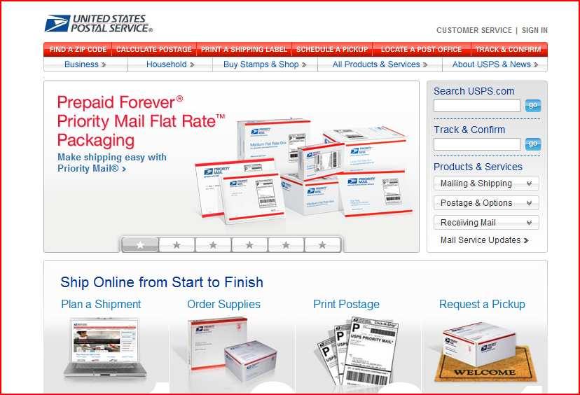 Resources United States Postal Service (USPS) - http://www.usps.com/welcome.htm?