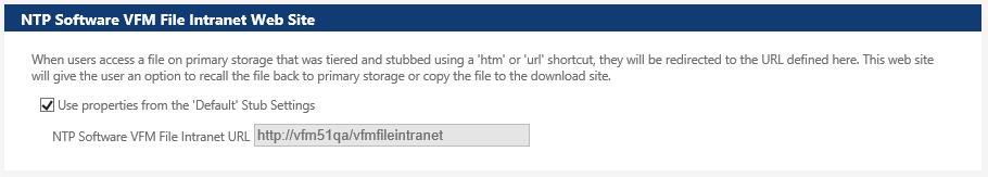 8. If Use Download Capability Only for the File Intranet Site option is checked then users will not be offered a choice with the