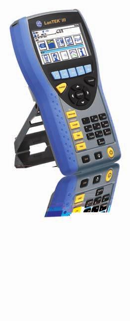 Talk (TDNEXT) measurements. These additional features help locate hidden connections, splices and cable faults and can save many hours previously spent troubleshooting problems on the job.