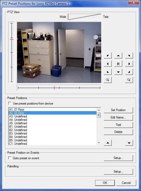 OnSSI C Cure 9000 Video Integration User Guide Overview LIMITATION ON PRESETS Camera presets on OnSSI are based purely on names, while presets in C CURE 9000 are based on numbers.