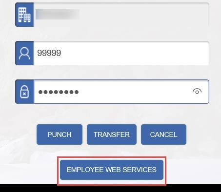 Accessing Employee Web Services 1. Enter in your Employee ID 2. Enter in your password 3.
