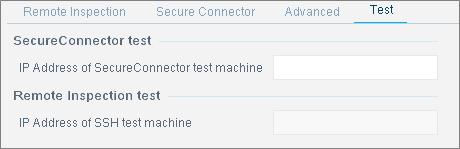 6. Select the Test tab. Inspection Engine processes.