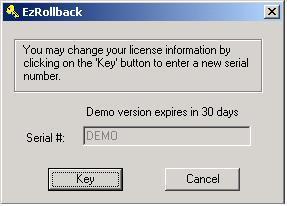 If you install as demo version, the expired date shows on this dialog box.