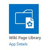 Wiki Libraries Creating Why: To have a place for subject matter experts to share their knowledge in a free-form