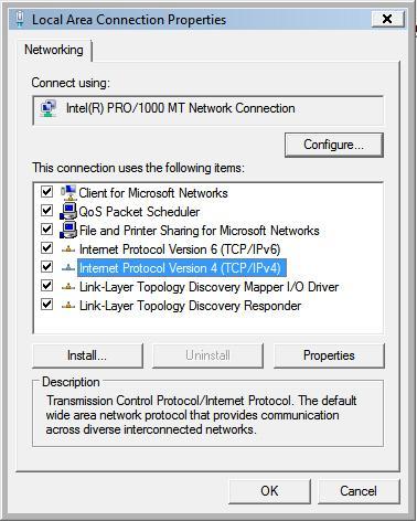 Click View Network Status and Tasks, and then click Manage Network Connections.