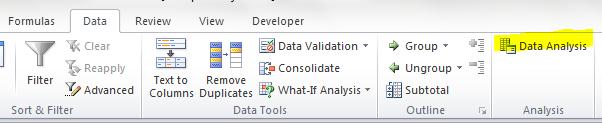 4. Producing a table of summary statistics in Excel It is possible to produce a Statistics box in Excel but