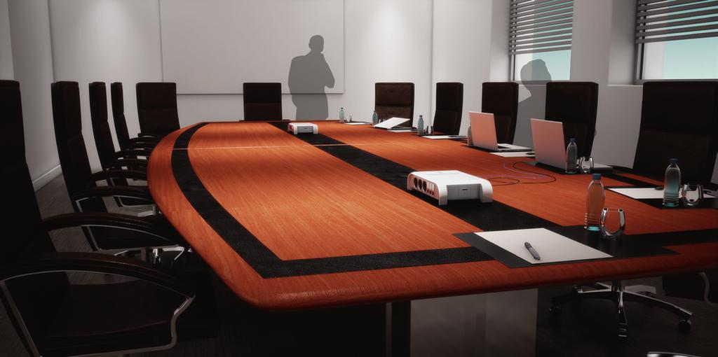 MEETING ROOM MULTI-OUTLET EXTENSIONS 08 09 turnkey solution perfectly suited to the specific A connection needs of