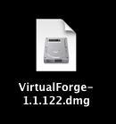 VirtualForge Max OS X Software Installation: To install the VirtualForge software on a Mac workstation: 1. Download the VirtualForge disk image (.