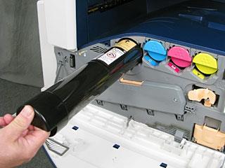 Changing Toner Note: When