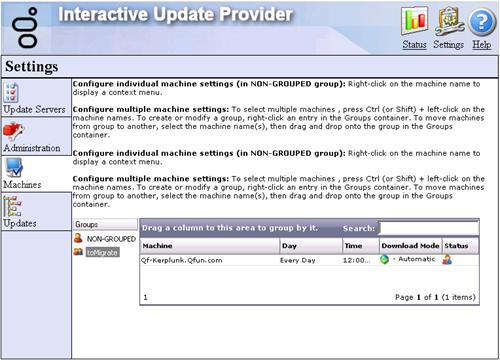Mark Interactive Update Client 2015 R1 or later as GA and push out to the migration machine group In the final task on the CIC 3.