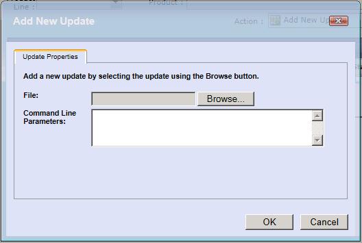 Chapter 17: Migrate CIC 3.0 Workstations Using Interactive Update 185 3. In the Add New Update dialog box, click Browse. 4.