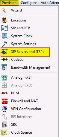 Technical Publicatins This will bring up the SIP and ITSP cnfiguratin screen. It has three tabs alng the tp. T cnfigure the SIP server, click n the SIP tab. Fr ITSPs, click n the ITSP tab.