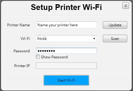 Note: If the printer cannot complete the connection with the Access Point within 90 seconds, then XYZware will discontinue the detection.