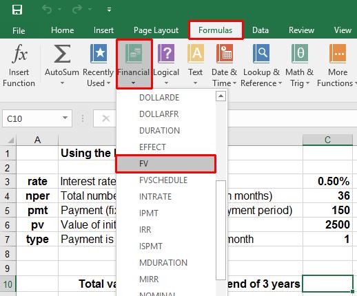 Excel 2016 Intermediate Page 103 The Function Arguments dialog box will be displayed.