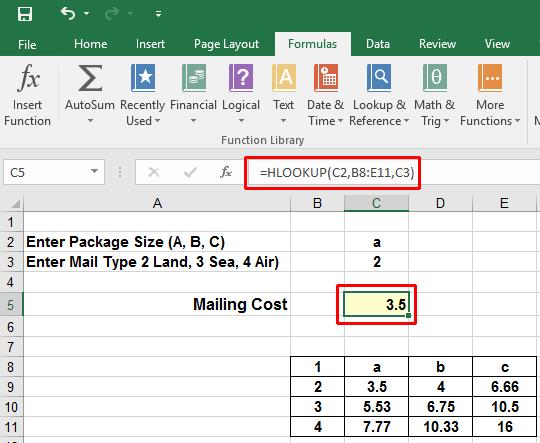 Excel 2016 Intermediate Page 128 Try entering other values in cell C2, such as B or C.