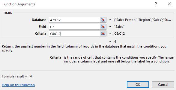 Excel 2016 Intermediate Page 135 Click on the Criteria section of the dialog