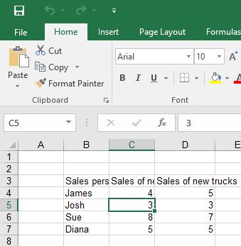 Excel 2016 Intermediate Page 155 Excel 2016 Cell and Range Formatting Applying styles to a range