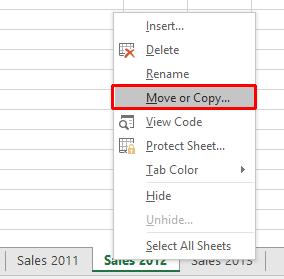 Excel 2016 Intermediate Page 166 Advanced Worksheet Manipulation within Excel 2016 Copying or moving worksheets between workbooks Open a workbook called Between Workbooks 02. Leave this workbook open.