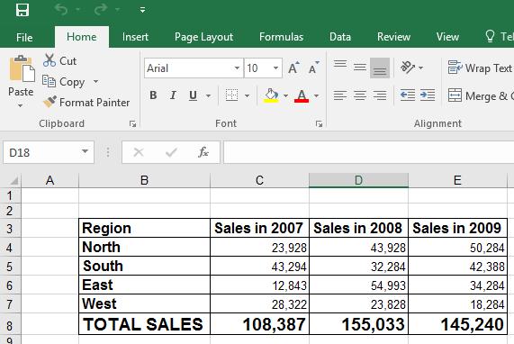 Excel 2016 Intermediate Page 171 Double click on the horizontal split bar. As you can see this removes the horizontal split bar.